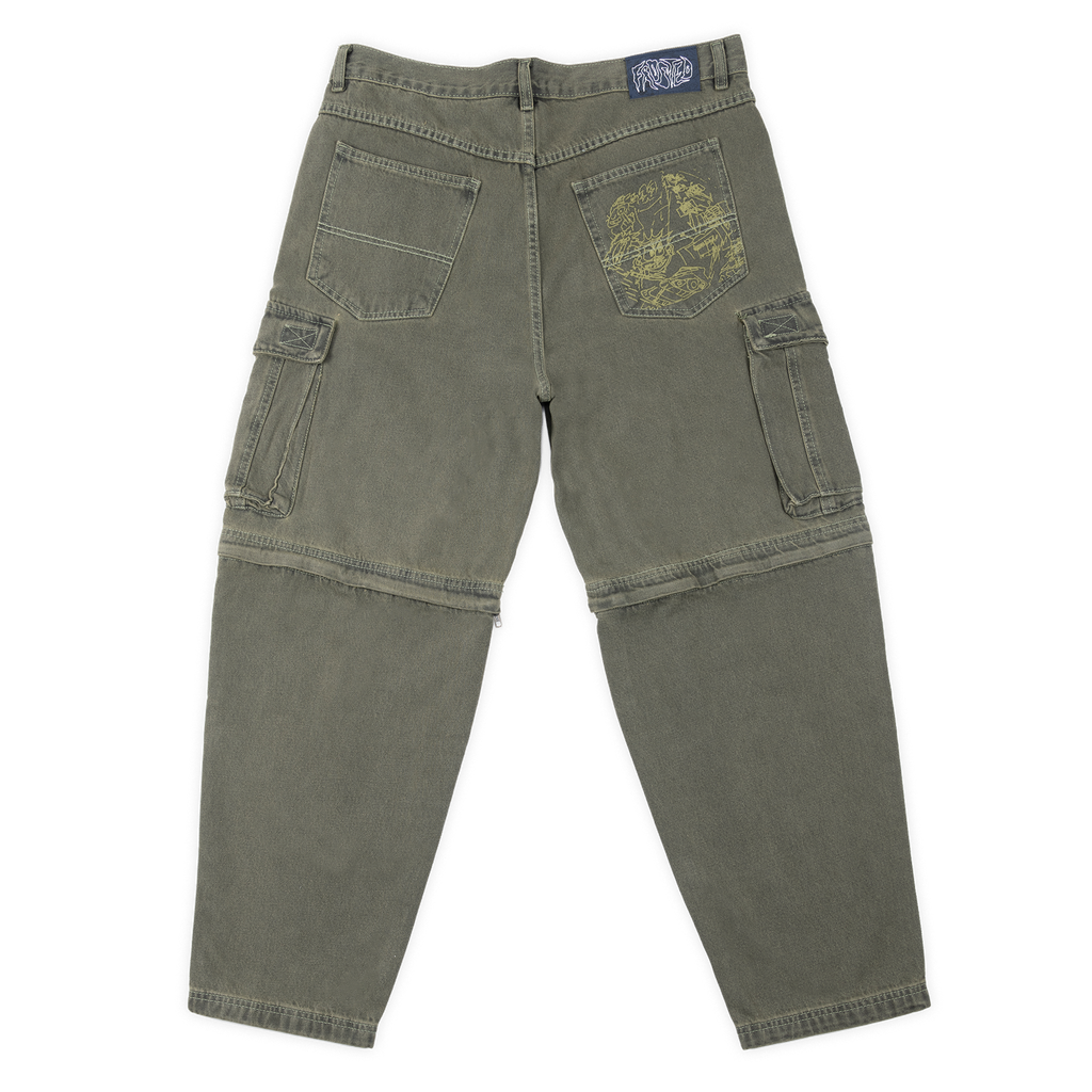 Cargo Transformer Pants Chill Green