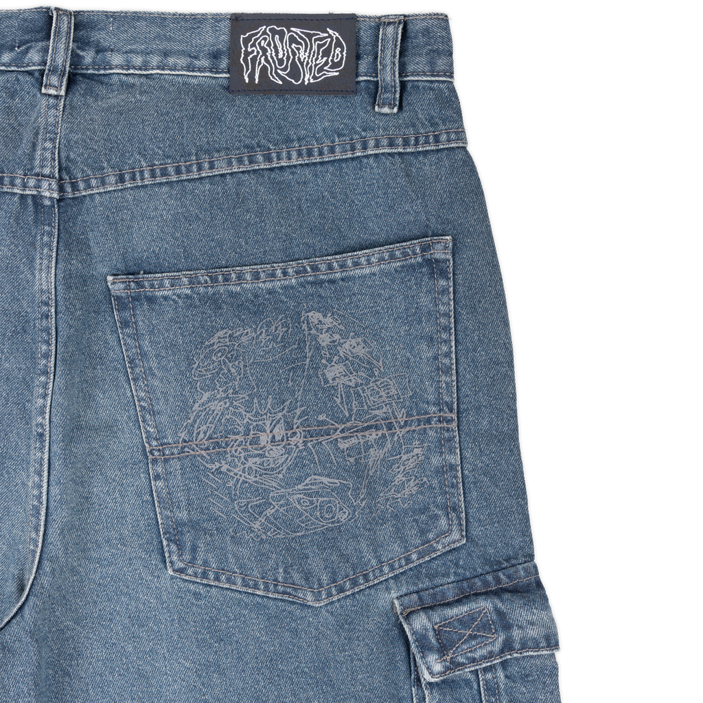 Cargo Transformer Pants Strong Blue