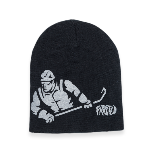 Frosted X Pétroliers Beanie Black