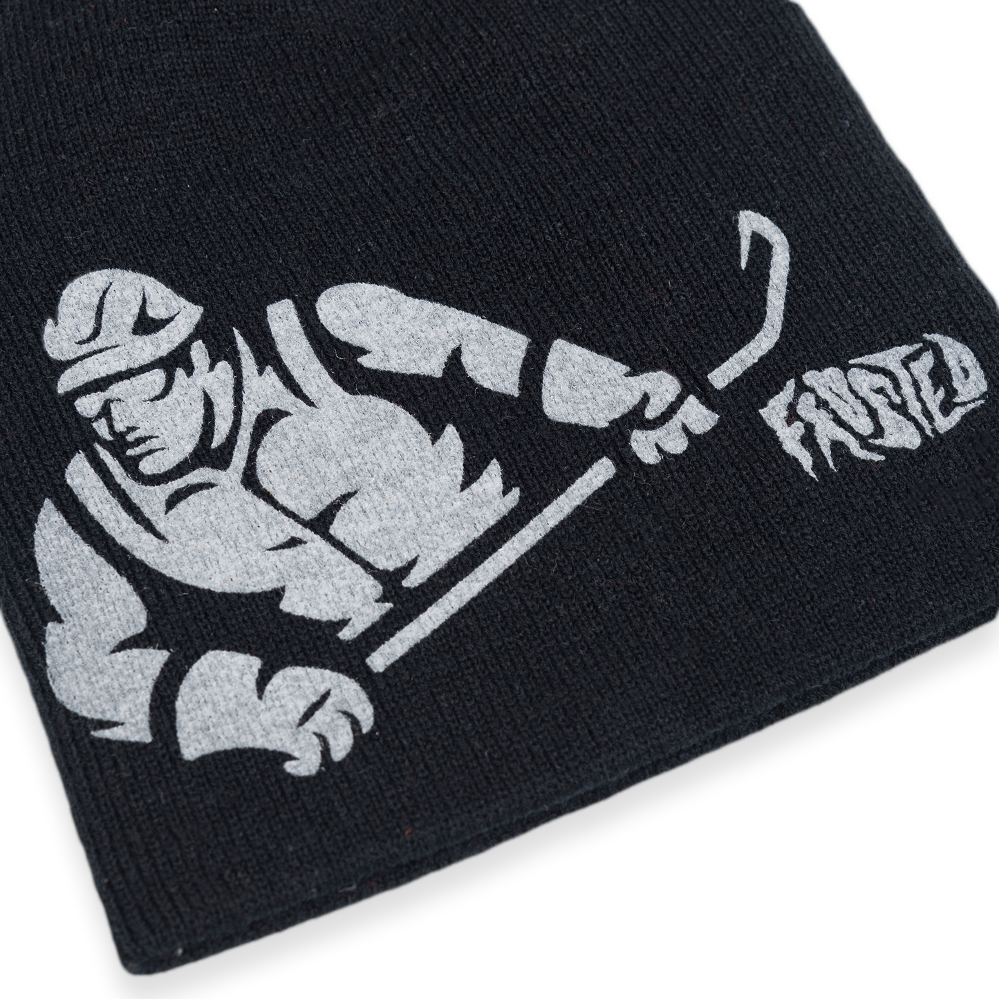 Frosted X Pétroliers Beanie Black