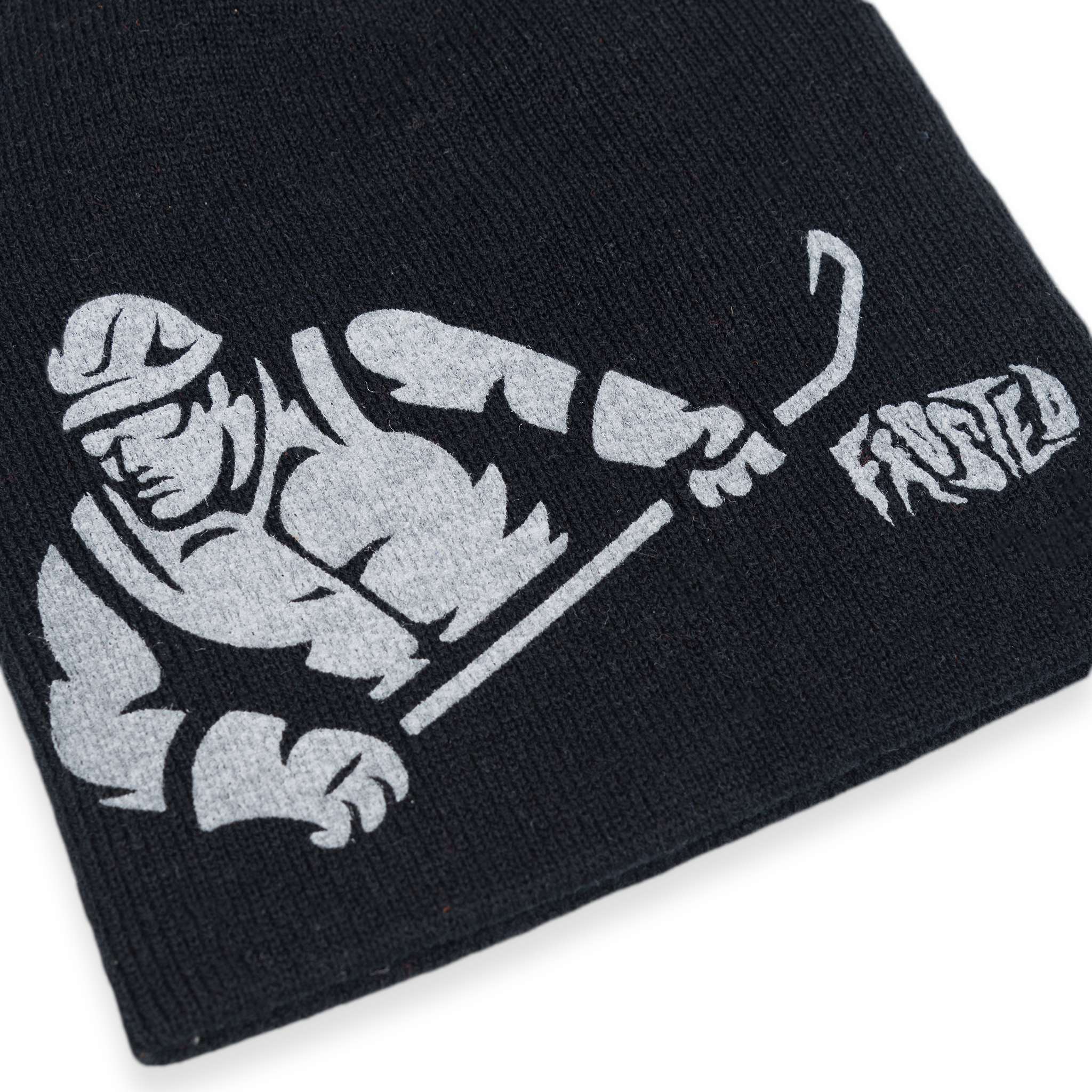Frosted X Pétroliers Beanie Black