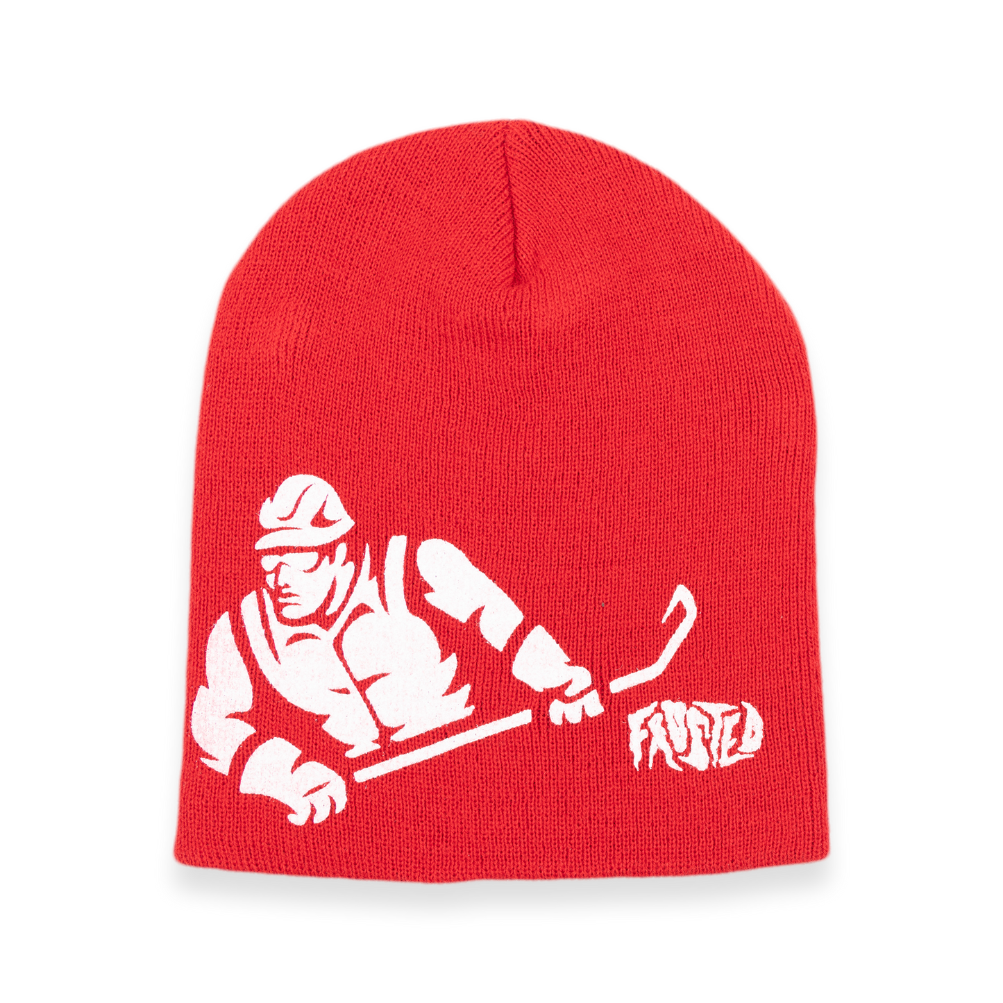 Frosted X Pétroliers Beanie Red