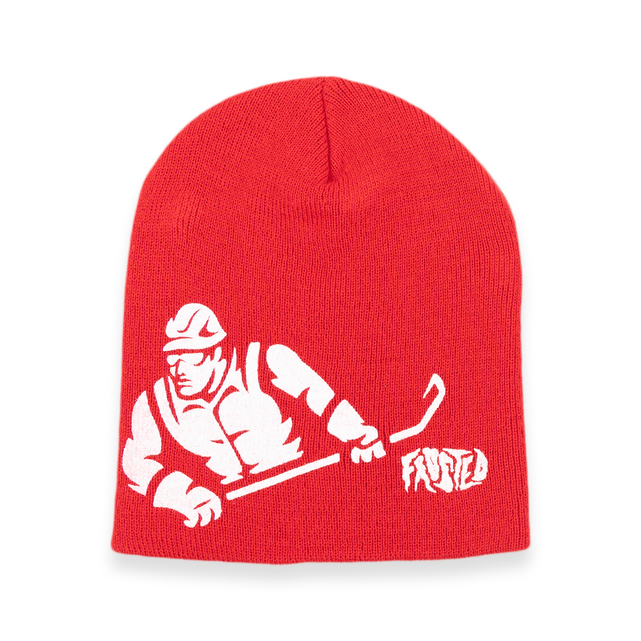 Frosted X Pétroliers Beanie Red