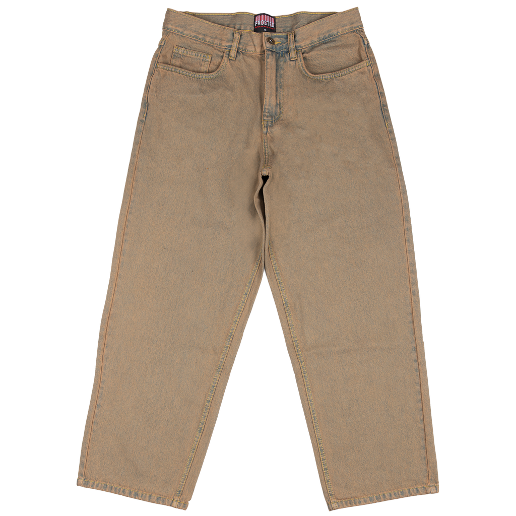 Wavy Pants Faded Khaki