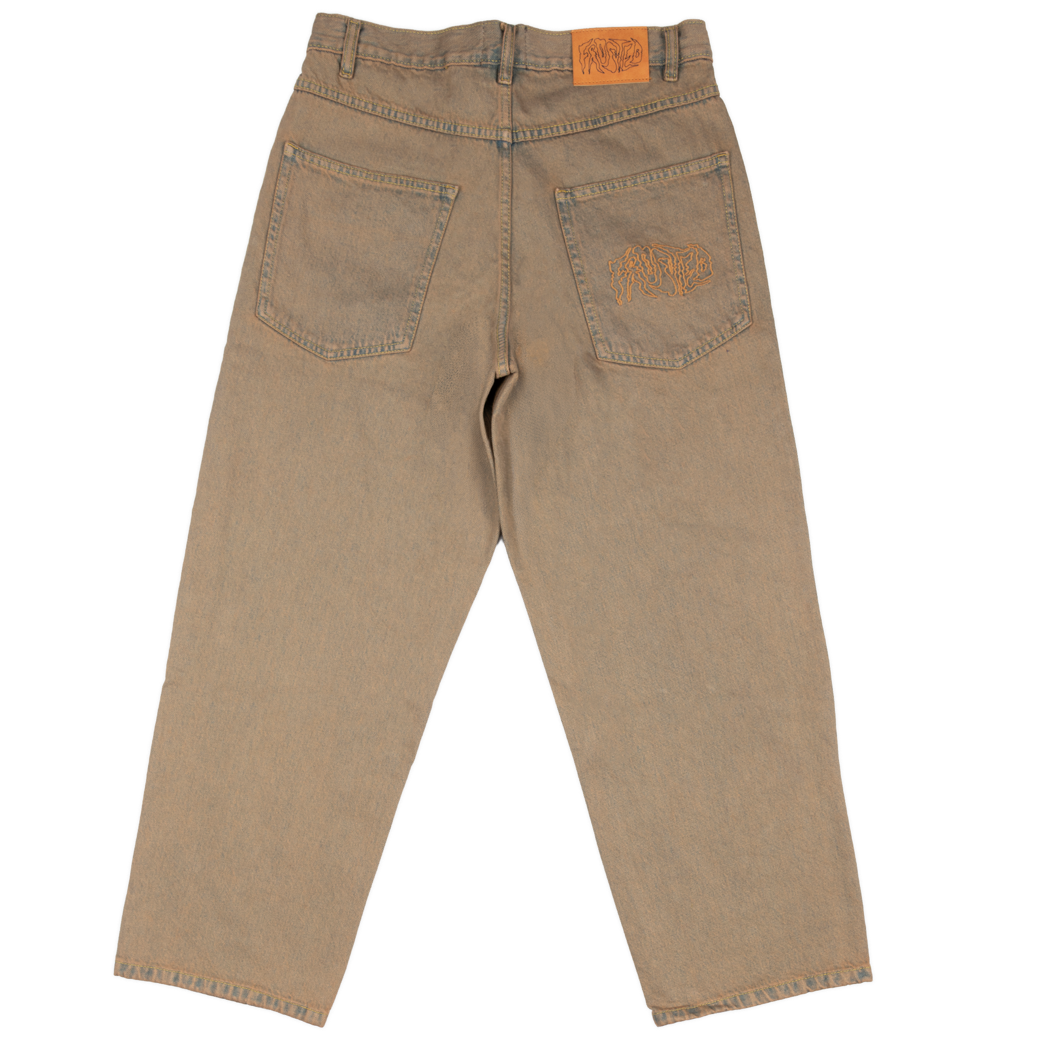 Wavy Pants Faded Khaki