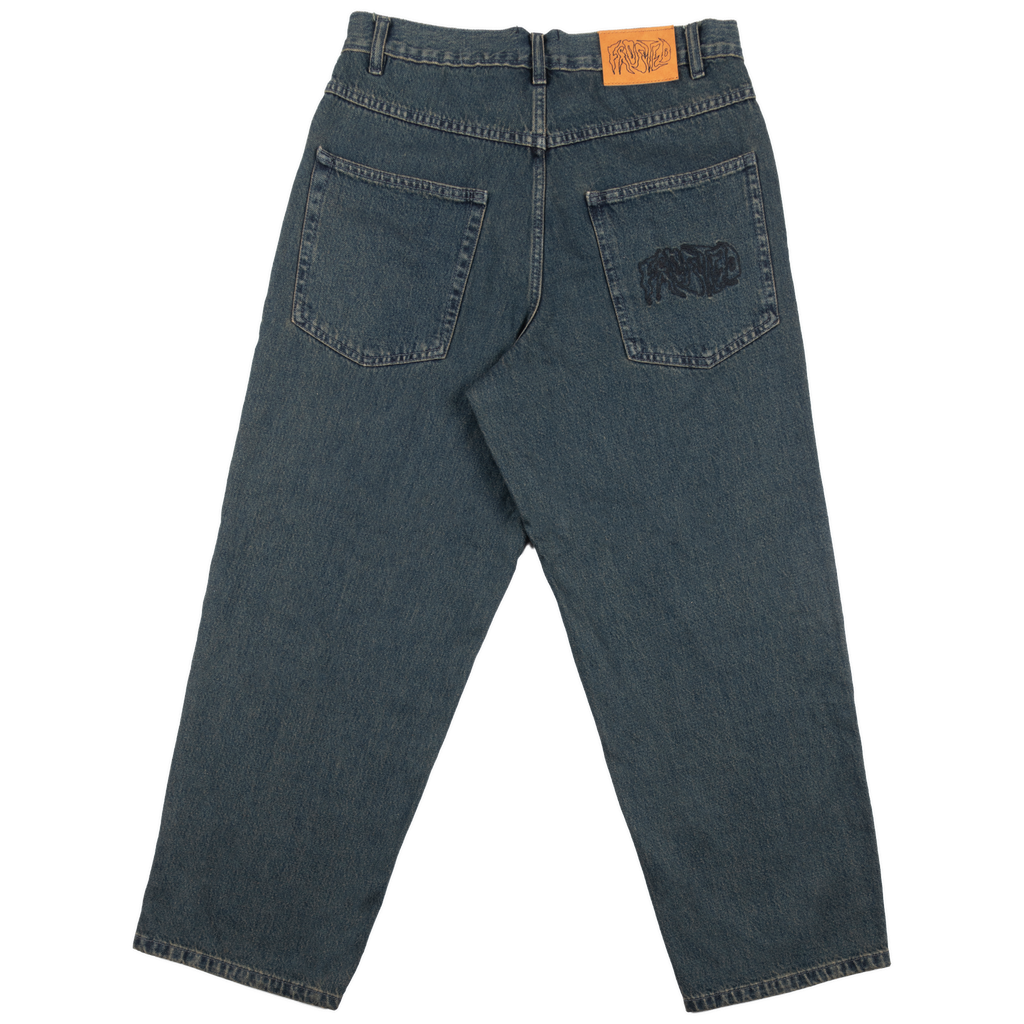 Wavy Pants Indigo Blue