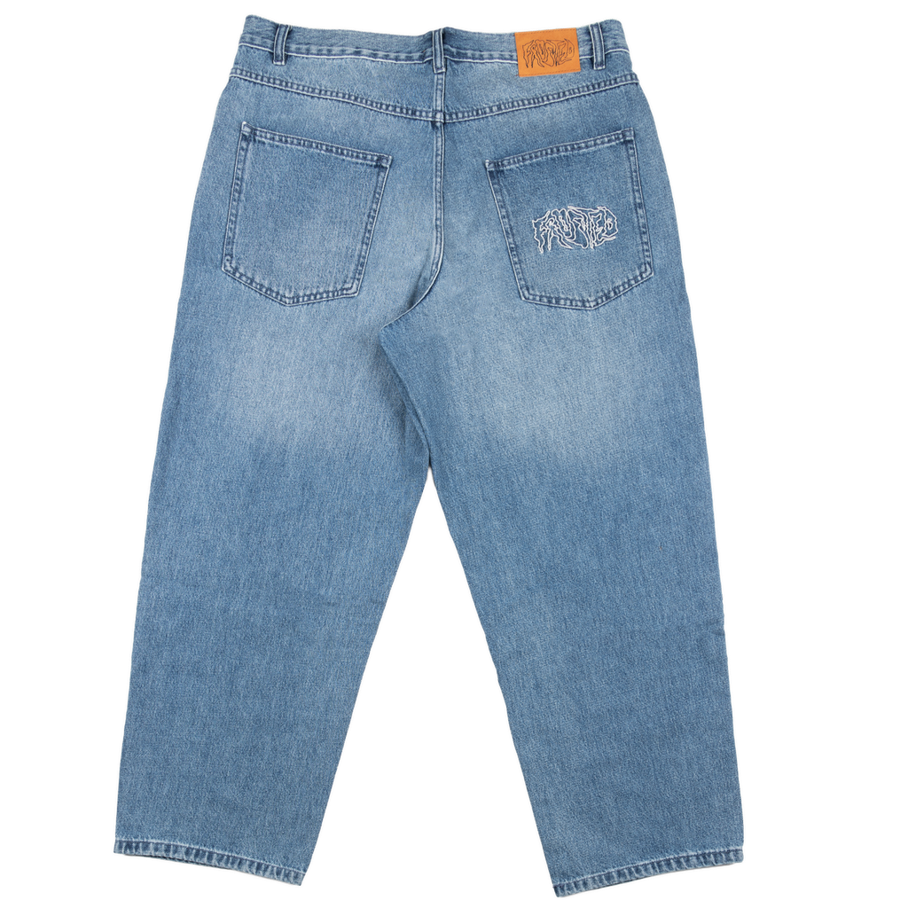 Wavy Pants Whisker Blue