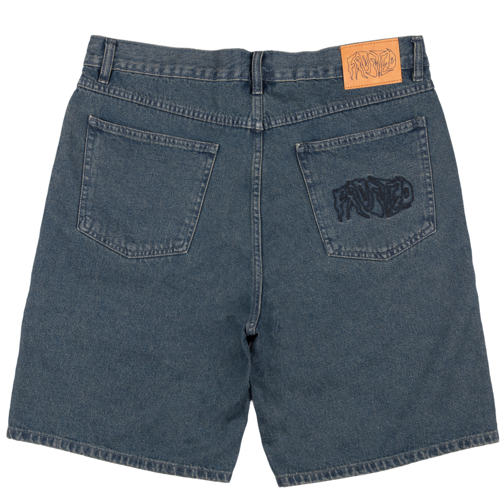 Wavy Shorts Indigo Blue