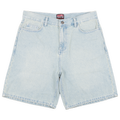 Wavy Shorts Sunfaded Light Blue