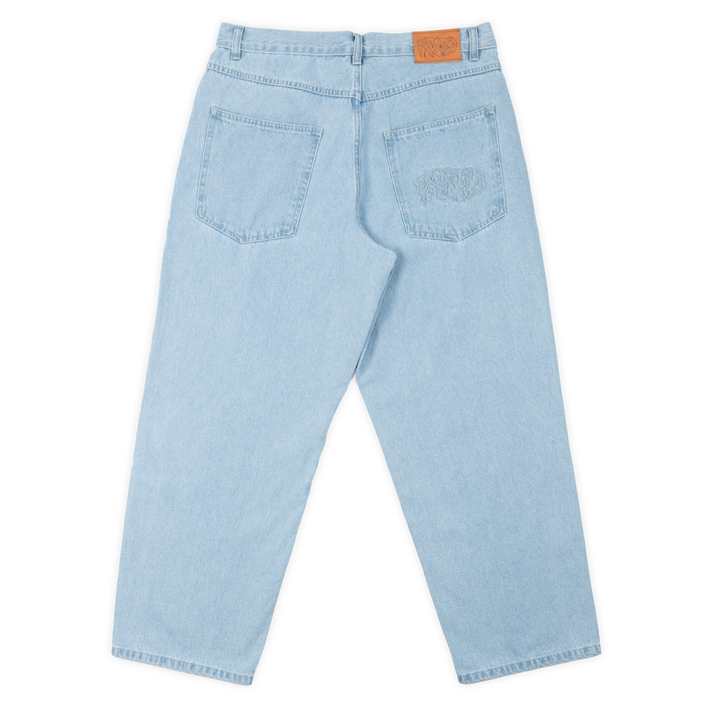 Wavy Pants ''Classic'' Faded Light Blue