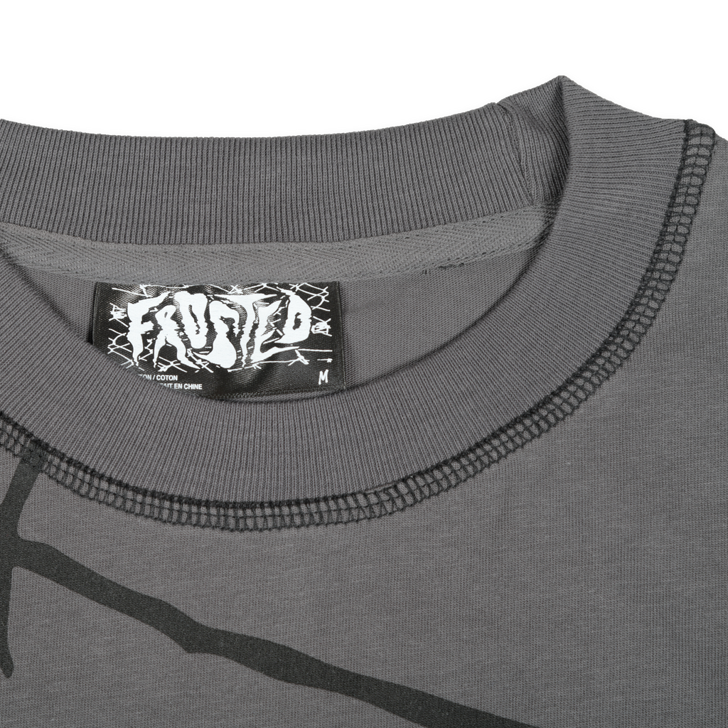 Wire T-Shirt Charcoal