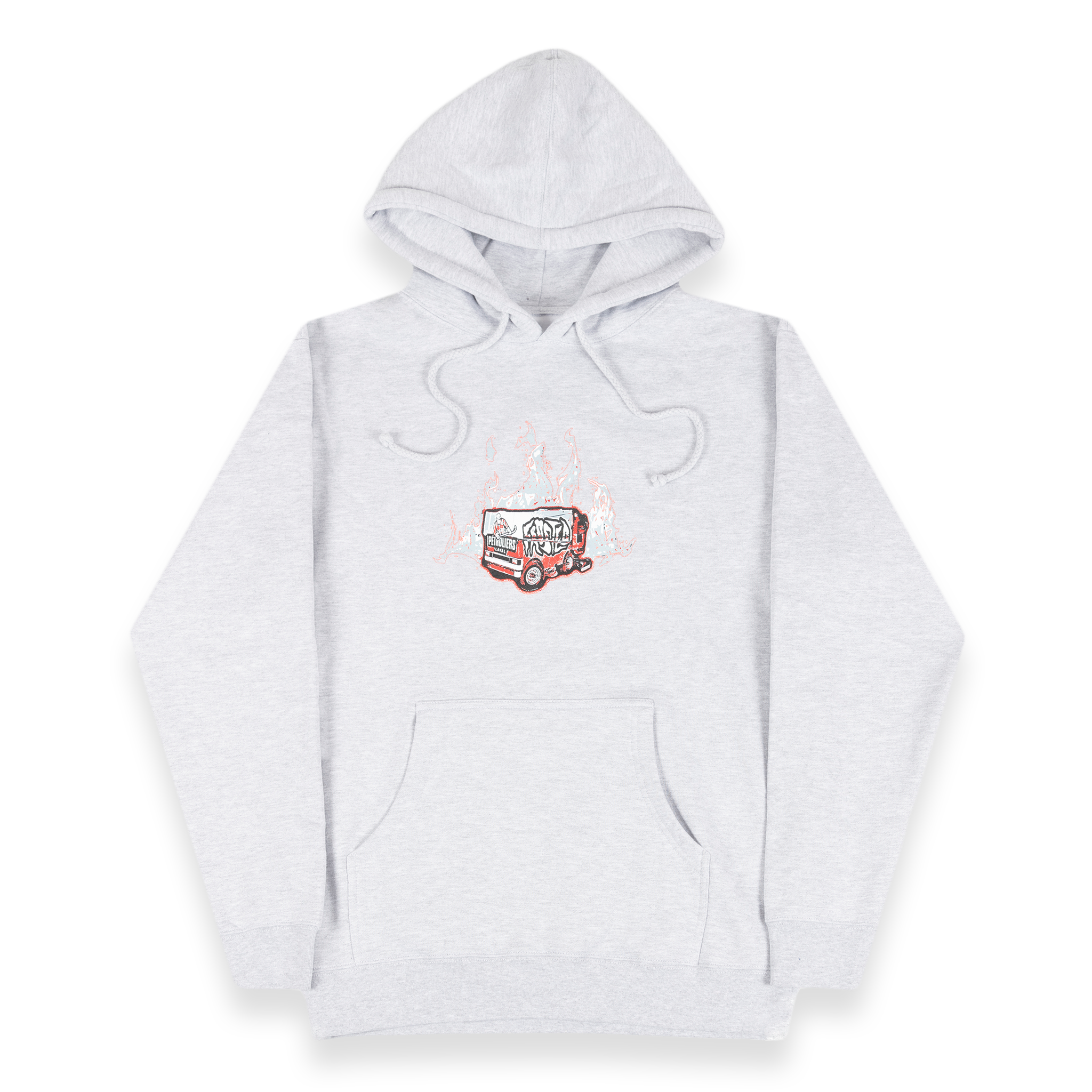 Frosted X Pétroliers Ash Grey Hoodie