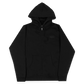 Classic Zip-Up Hoodie Black