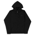 Classic Zip-Up Hoodie Black