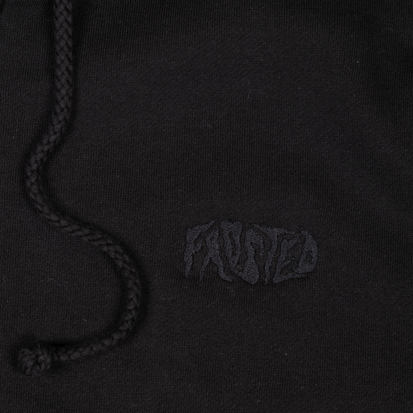Classic Zip-Up Hoodie Black