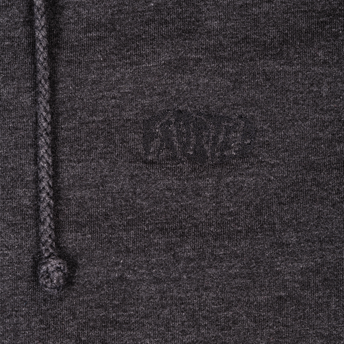 Classic Zip-Up Hoodie Charcoal