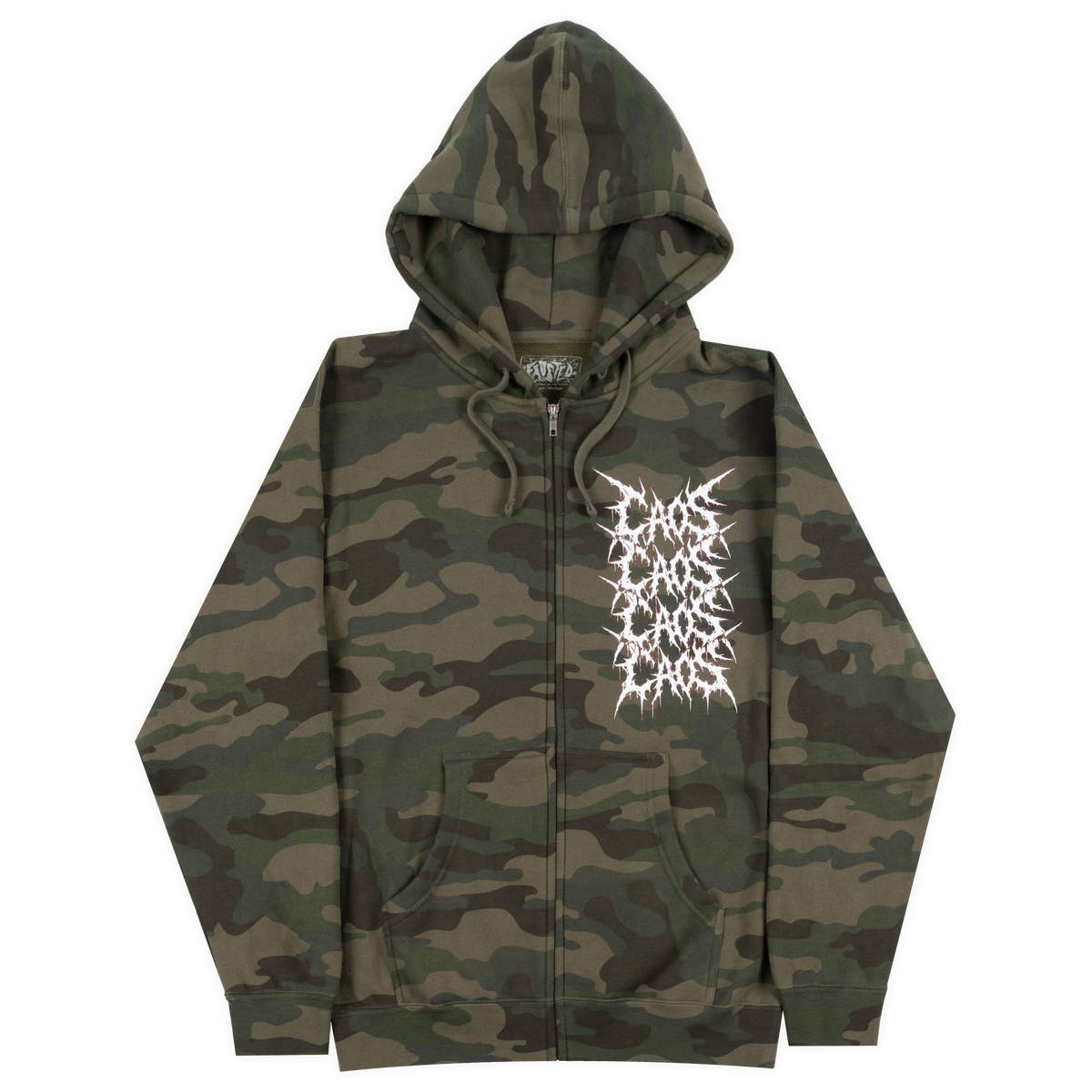 Caos Zip Hoodie Camo