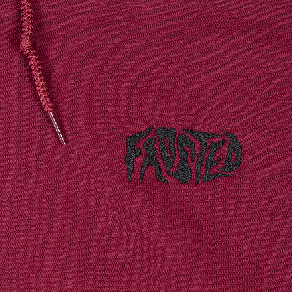 Classic Zip-Up Hoodie Red