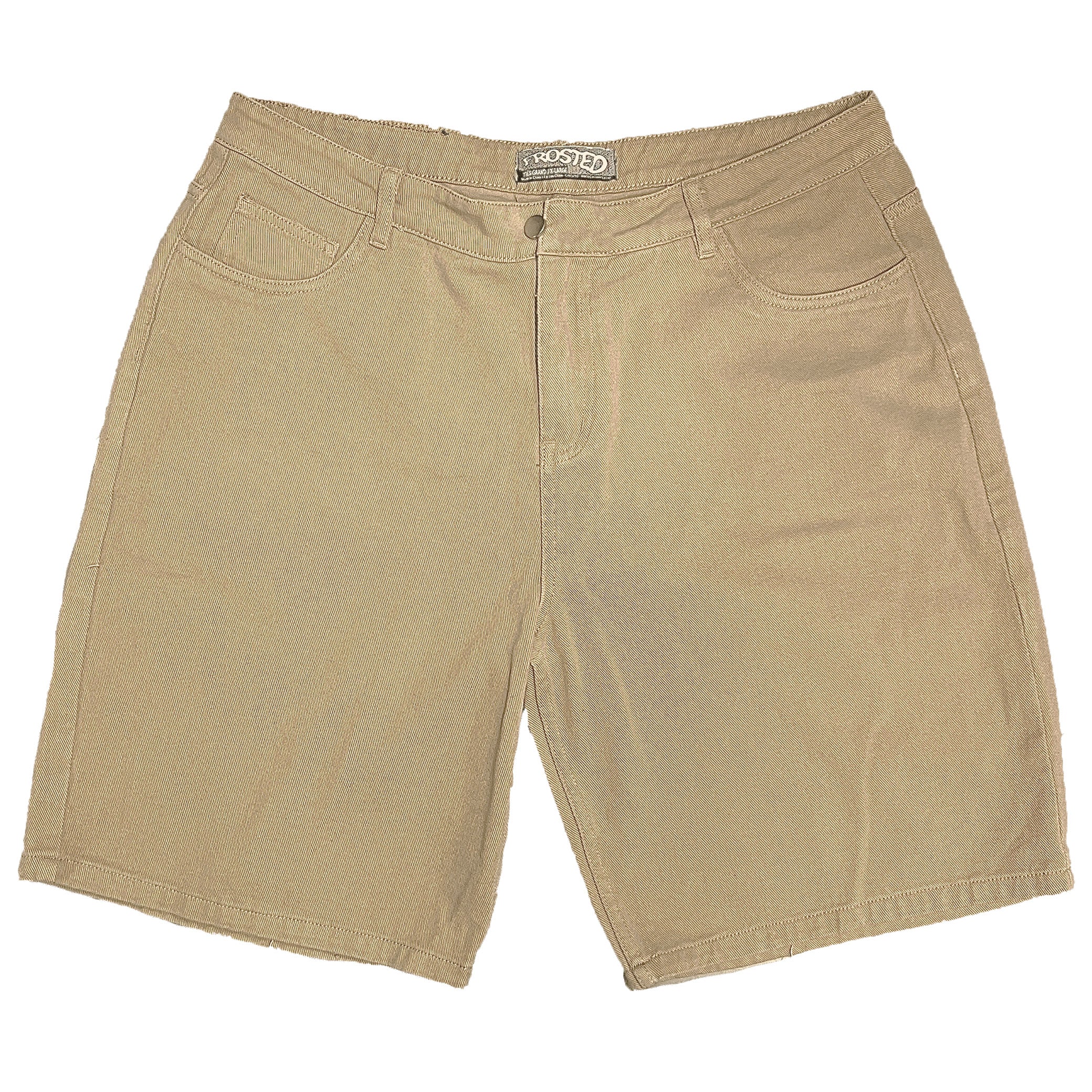 Beige 2024 jean shorts