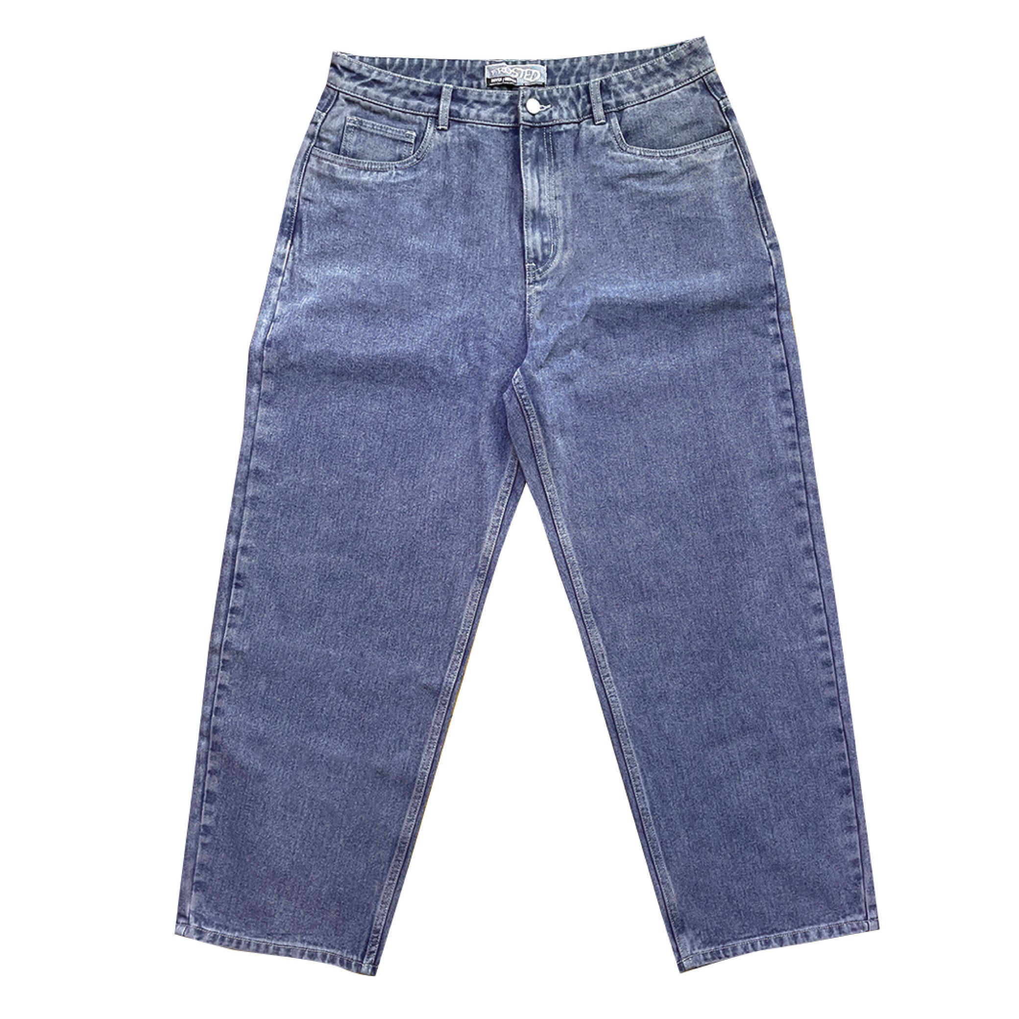 Wavy Pants Blue Grey – Frosted Skateboards