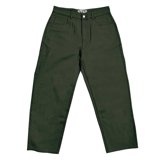 Wavy Pants Army Green