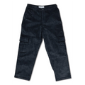 Black Cargo Corduroy